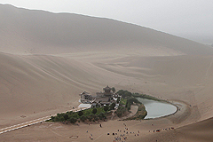 Mondsichel See Dunhuang China 2014