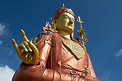 Riesen Buddha Ravangla Sikkim 2017