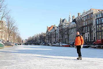 Eislaufen in Holland 2012
