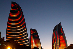 Die Feurtuerme in Baku