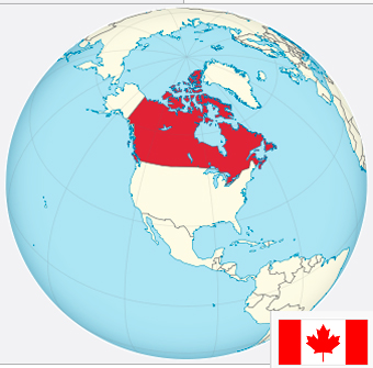 Map Kanada