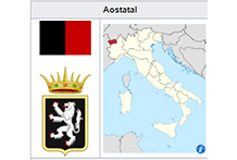 Map Aostatal 2022