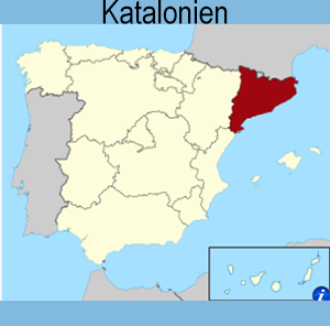 Map Katalonien 2023
