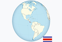 Map Costa Rica