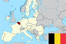 Map Belgien 2024