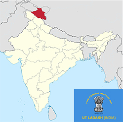 Map Ladakh